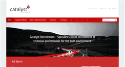 Desktop Screenshot of catalystrecruitment.co.nz